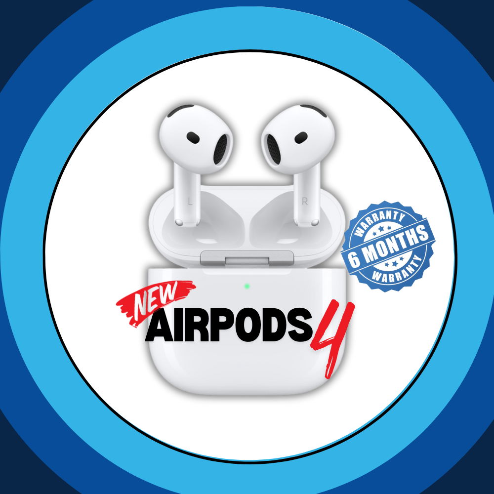 Latest Airpods 4 Generation ANC | Premium Best Quality | 4th Gen with Active Noise Cancellation | Compatible with Apple iPhone and Android Devices