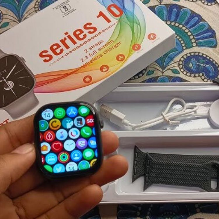 New Smart Watch Series X | 45mm | HD Display | M-100 | Compatible with Apple iPhone & Android Devices