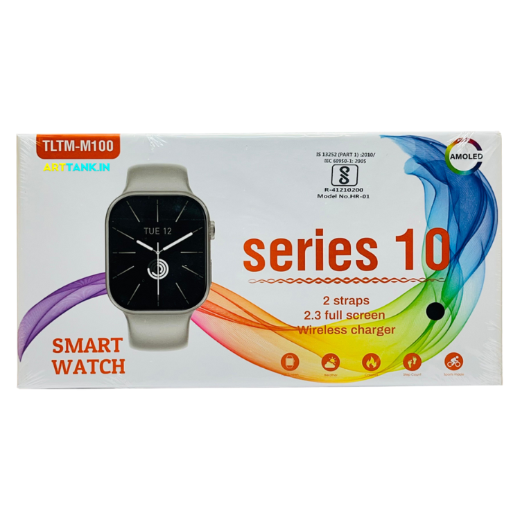 New Smart Watch Series X | 45mm | HD Display | M-100 | Compatible with Apple iPhone & Android Devices