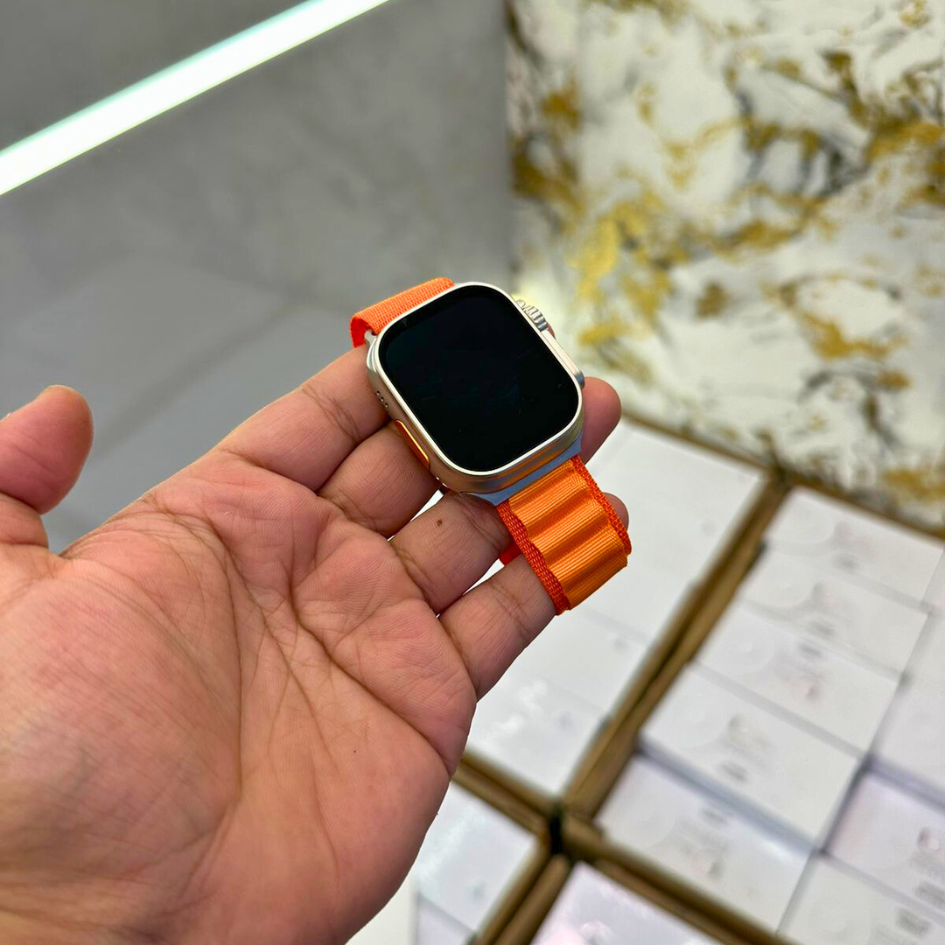Ultra Intelligent Smart Watch | 49mm Emblematic Infinity Screen | Connects Seamlessly with Apple iPhone & Android Devices