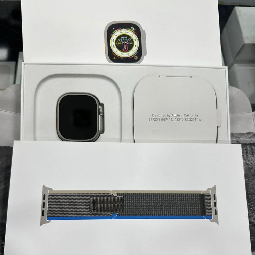 Watch Ultra | 2nd Generation | Premium Quality | 49mm | Fitness Tracker | Action Button | Extra-Long Battery Life | Bright Retina Display