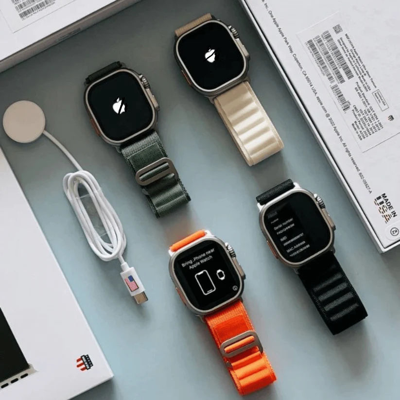 Smart Watch Ultra | 49mm Logo Smart Watch | Infinity full Display | Compatible with Apple iPhone & Android Devices