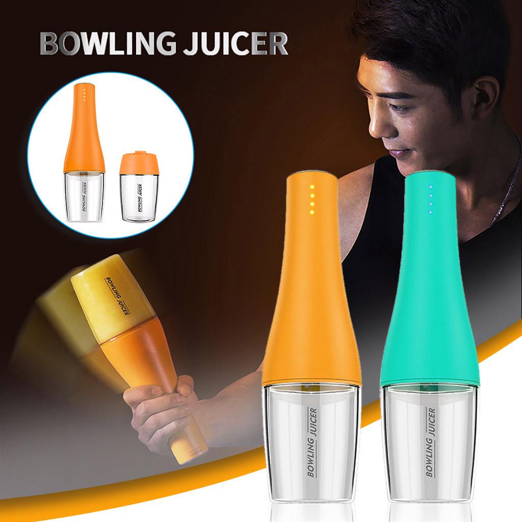 Fashion Portable Hand-Cranked Multi-Function Juicer With Fruit Cup Milk Shakes Ice Fruit