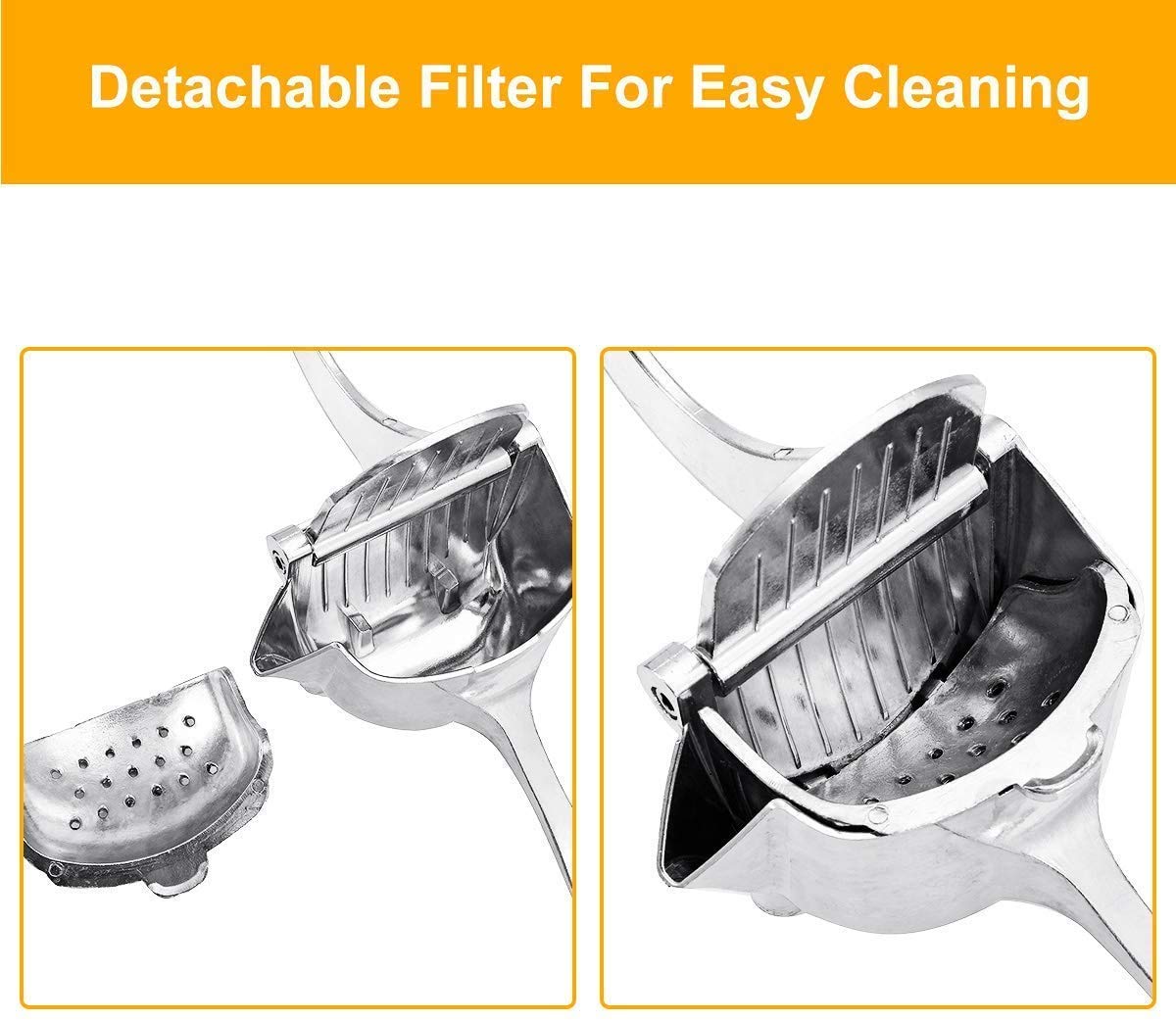 Stainless Steel Manual Juicer