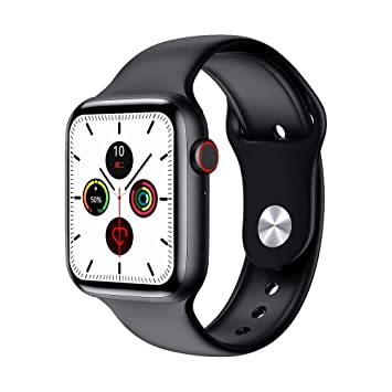 Smart Watch Series 6 | W26+ 44mm - Infinite Display - Black