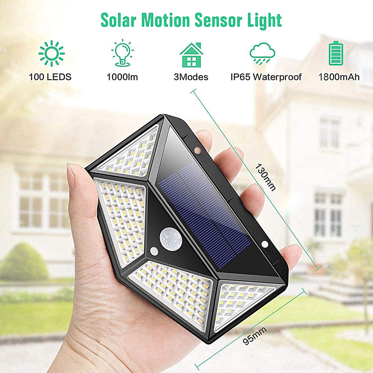 Solar LED Light (100 LEDs) ⭐️⭐️⭐️⭐️⭐️
