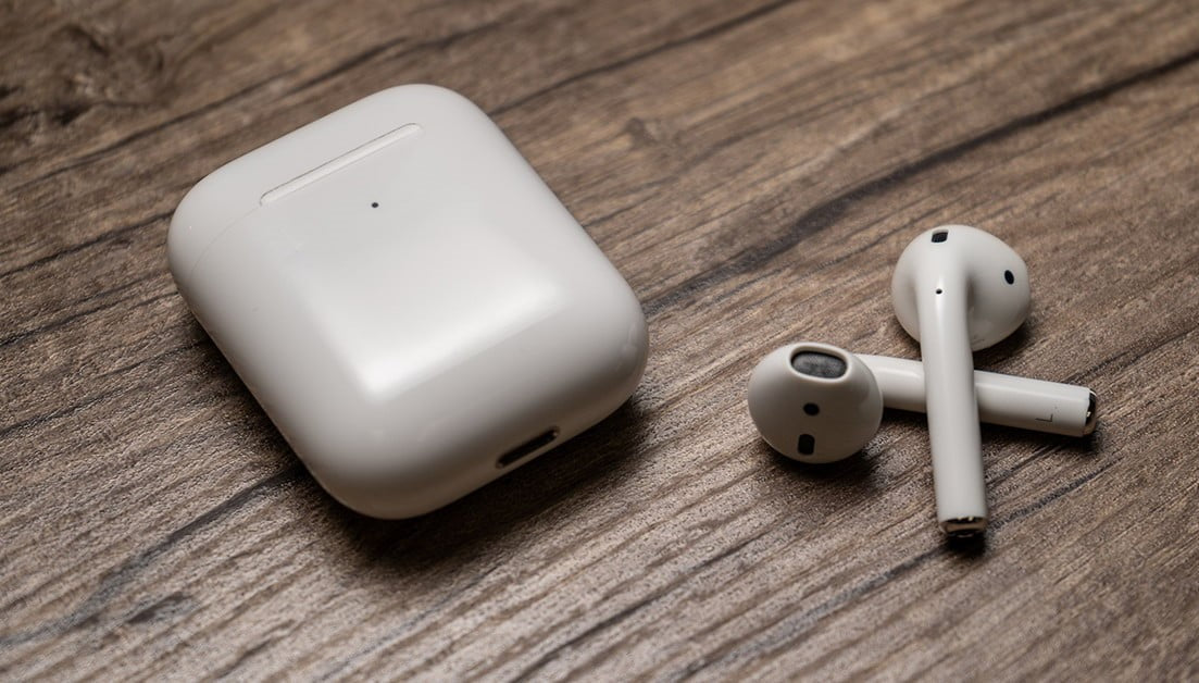 Airpods second generation With Charging Case | The All-New H1 Headphone Chip, Optical Sensors And Motion Accelerometers | Compatible with all android and apple IOS devices