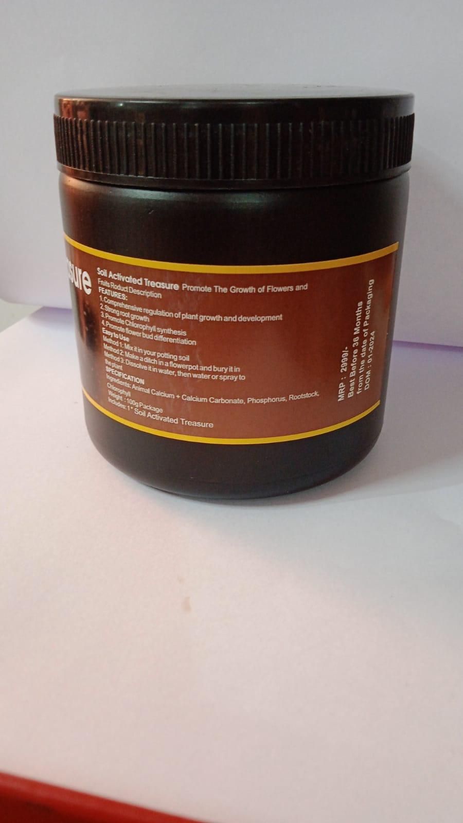 Soil Activated Treasure, 200g Activateur de Sol Bio, Plant Soil Activated Treasure, 200g Activateur de Sol Bio, Plant