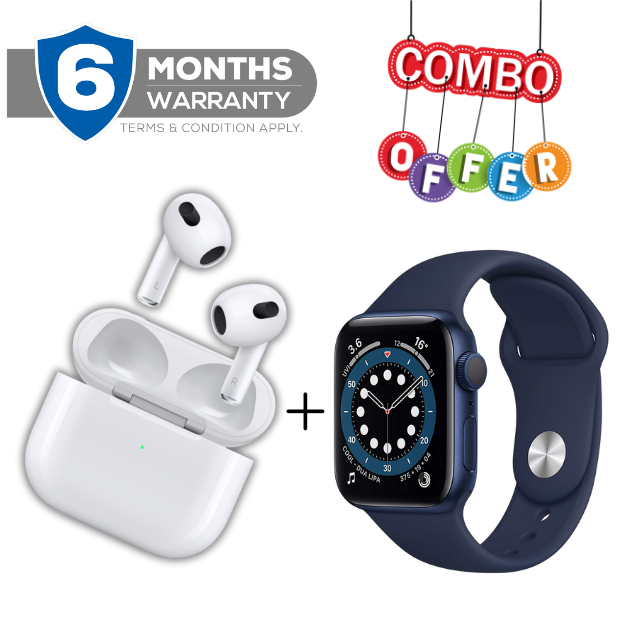 Airpods 3 (3rd Gen) + Intelligent Watch Series 6 | Combo Offer