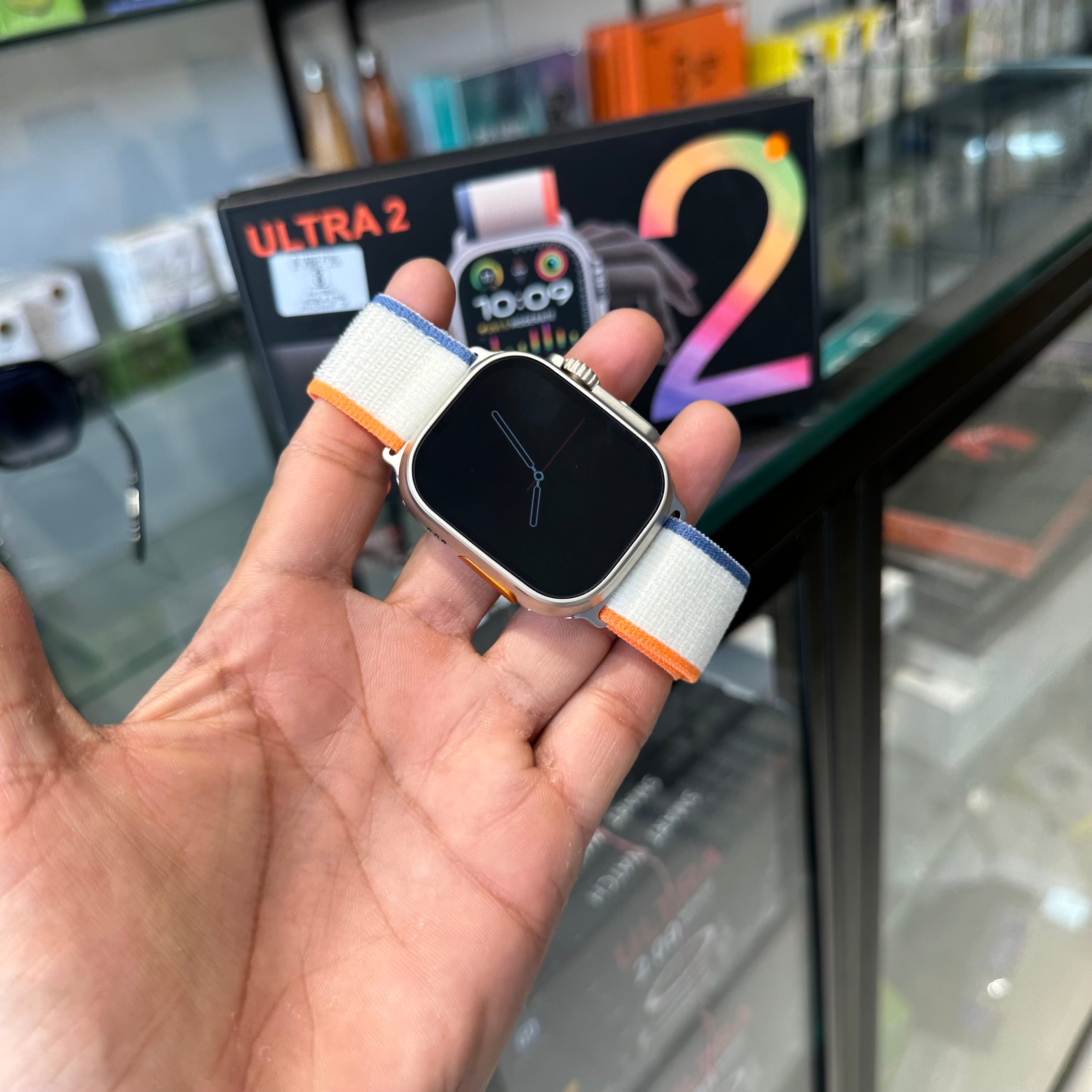 New Ultra Smart Watch 2 | Hand Gesture Technology | 49mm Emblematic Infinity Screen | Connects Seamlessly with Apple iPhone & Android Devices