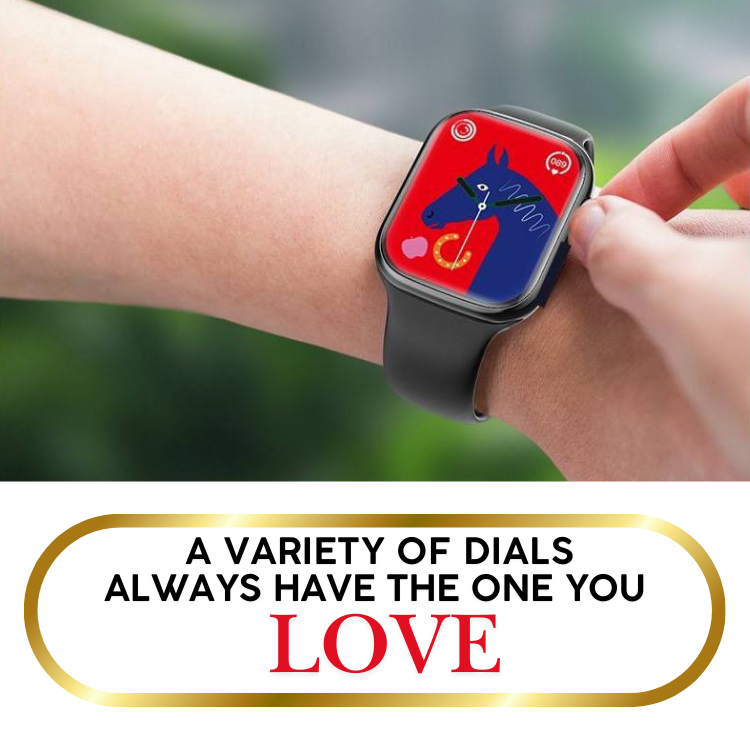 Intelligent Watch Series Infinity Display Crown Working 45mm T900 Pro Max Compatible with Apple iPhone Android Devices