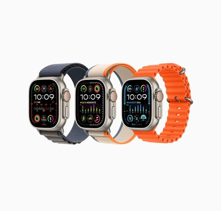 Watch Ultra 2nd Gen. Premium Quality [49mm- GPS + Cellular] Fitness Tracker, Action Button, Extra-Long Battery Life, Bright Retina Display