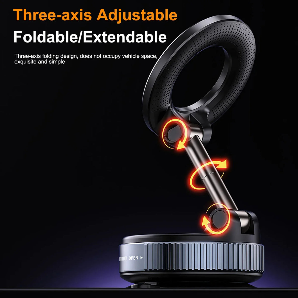 Magnetic Suction Phone Holder|MagPro 360° Phone Holder