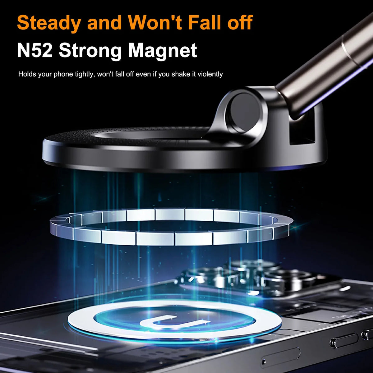 Magnetic Suction Phone Holder|MagPro 360° Phone Holder
