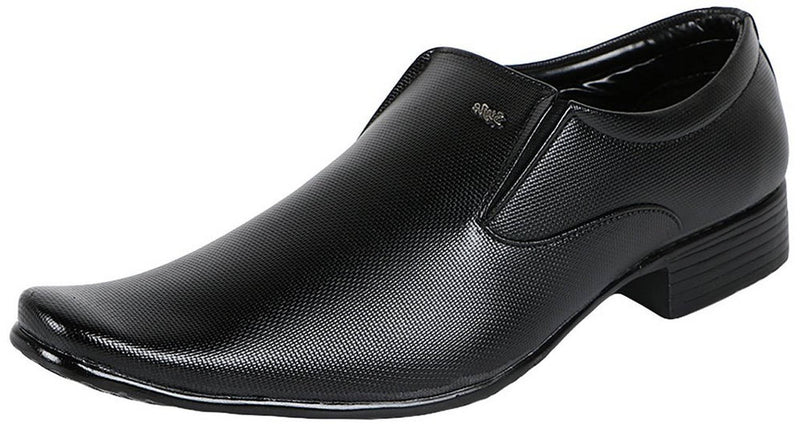 Men's Solid Synthetic Formal Slip on Shoes