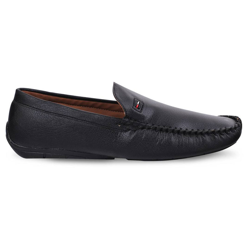 Black Stylish Synthetic Casual loafer Shoes