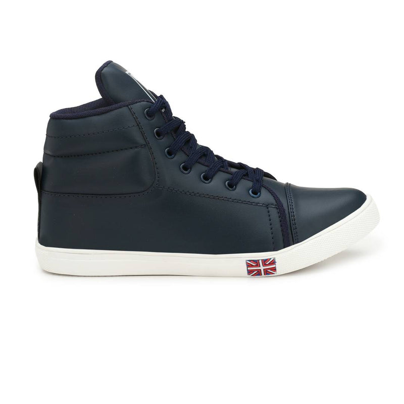 Blue Synthetic Sneakers Casual Shoes for Men's