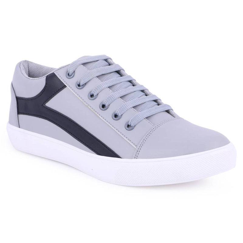 Comfy Grey Casual Sneakers Shoes for Men