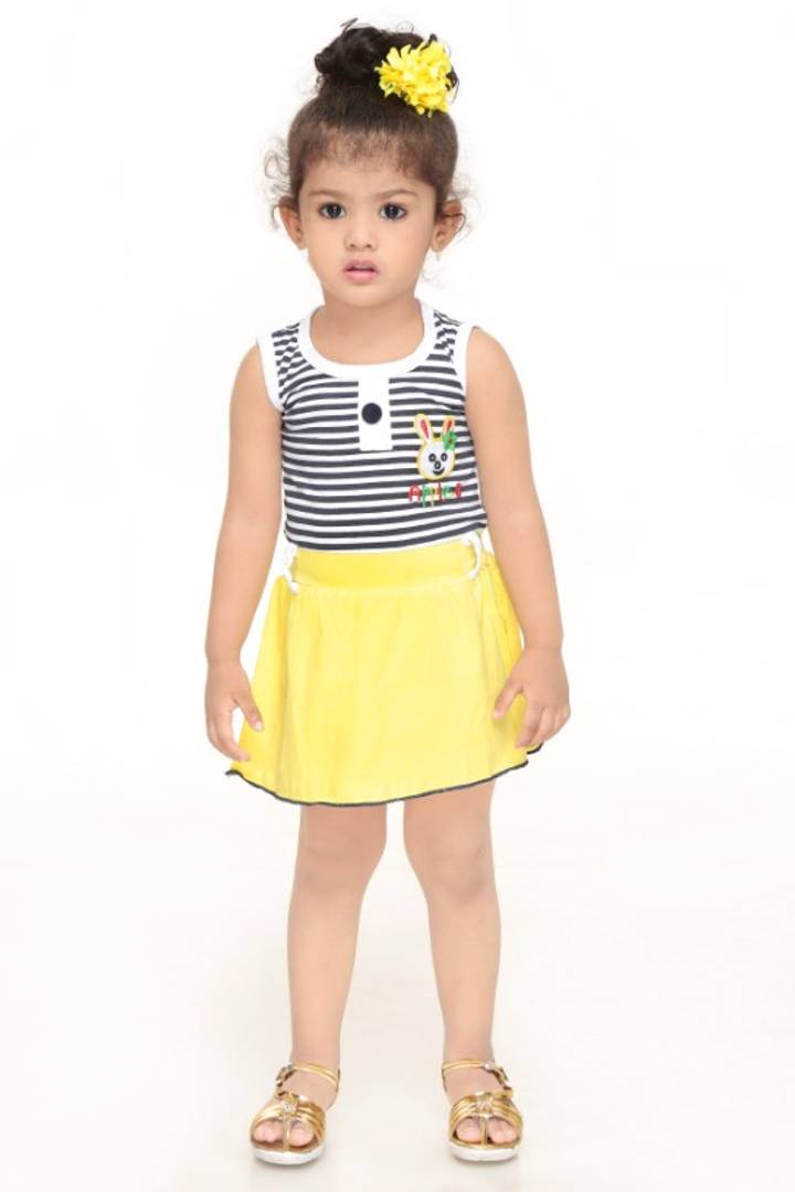 JUST TRENDY COTTON DRESS FOR GIRLS