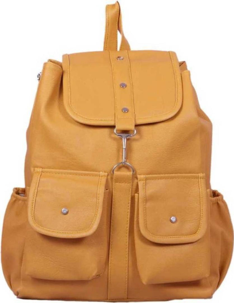 Elegant PU Backpack For Women's