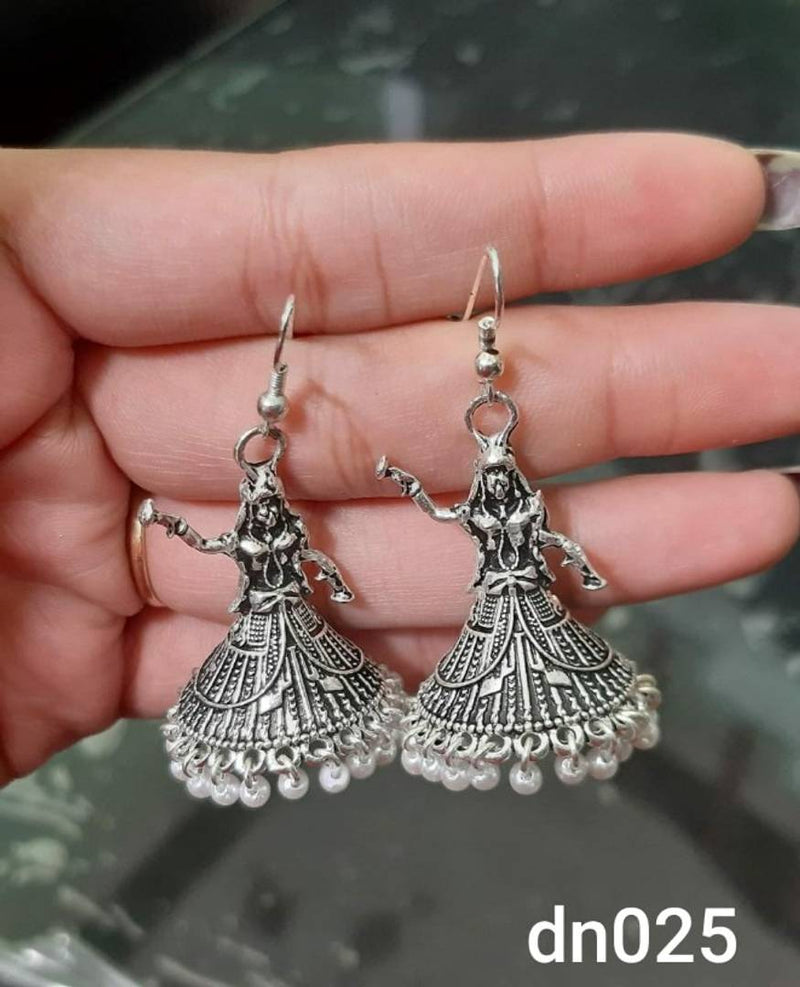Stylish Oxidised Fancy Party Traditional Latest Design Earrings For Girl/Women