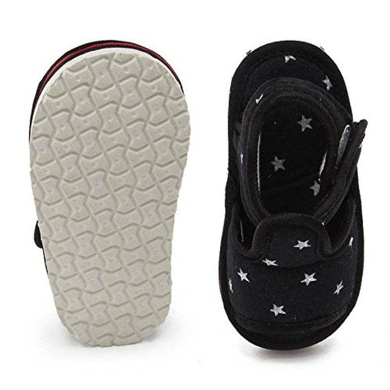 Black Color Sandal With Velcro