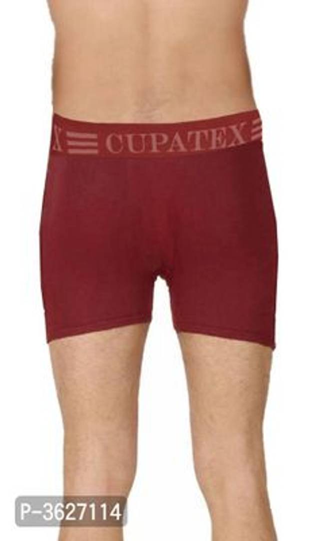 Mens Multicoloured Solid Cotton Pocket Trunks (Pack of 5)