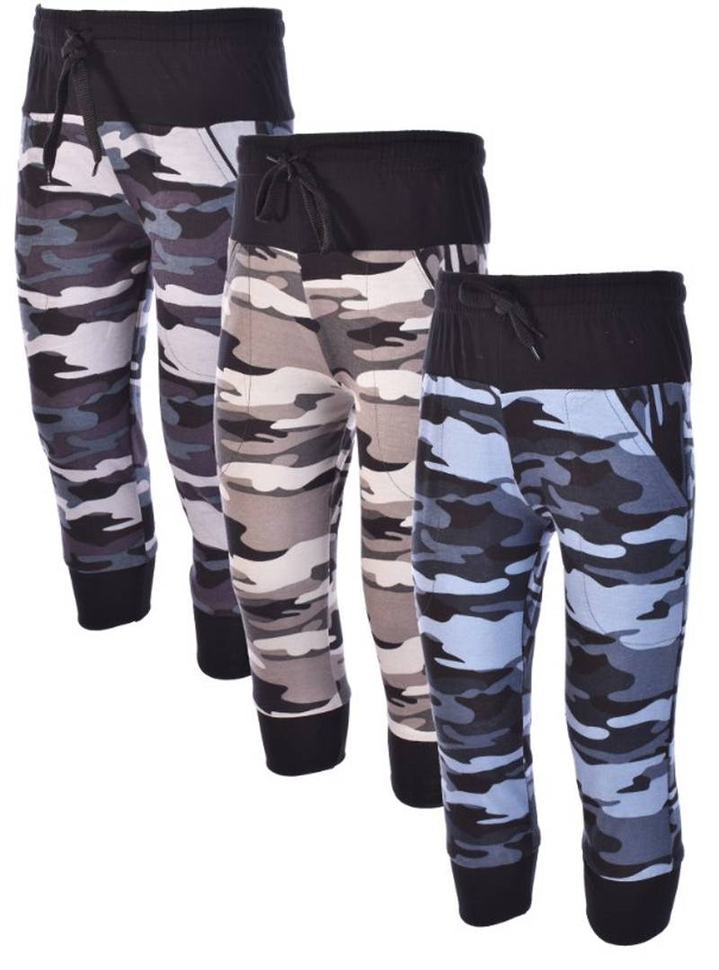 VERITO Printed Army Lower for Boys | Hosiery Cotton Army Boys Track Pants