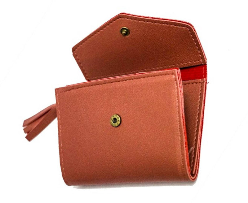 Trendy Leather Two Fold Wallet