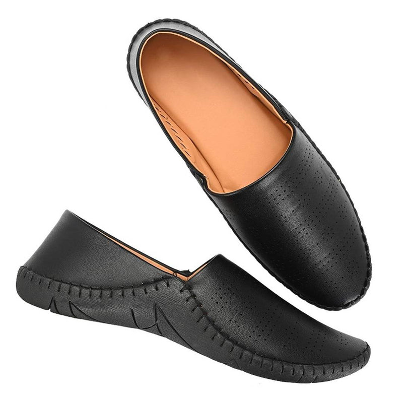 Trendy Black Loafers For Men