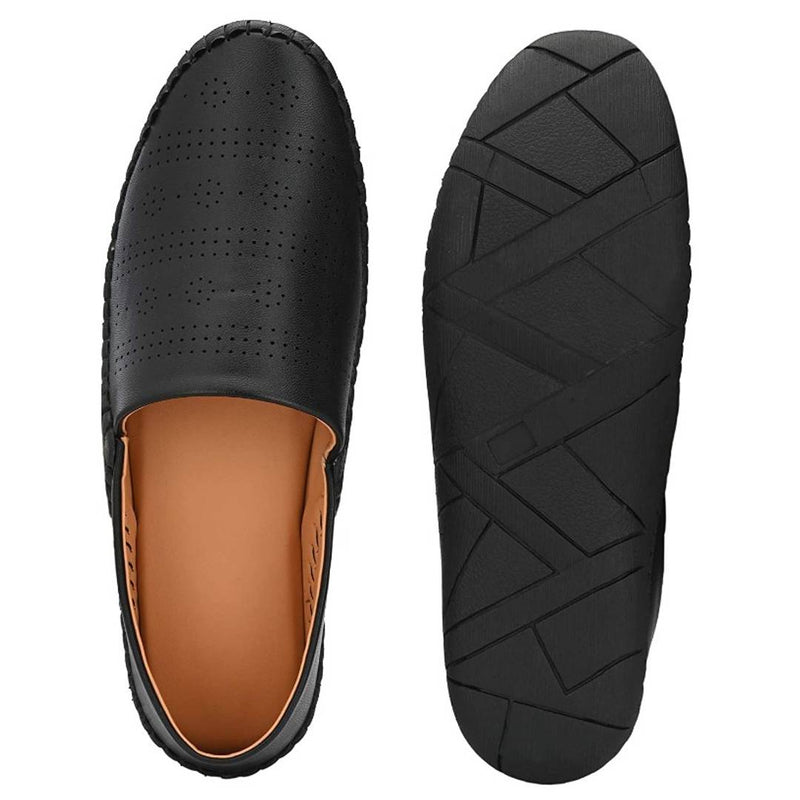 Trendy Black Loafers For Men