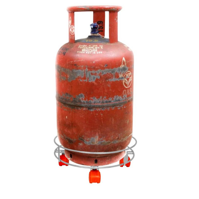 Esential Stainless Steel Cylinder Trolley