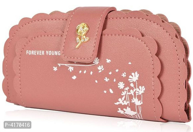 Treditional PU Leather Wallet For Women