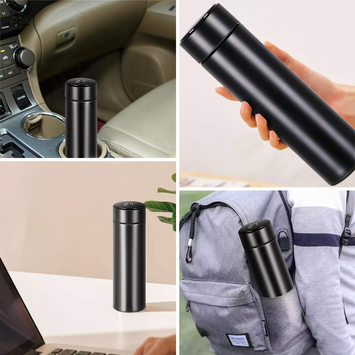 Smart Insulated Temperature Bottle