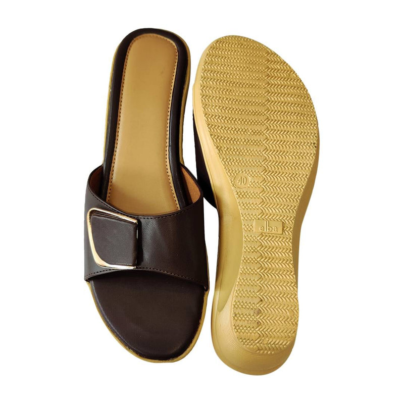 Stylish Open Toe Wedge Heel Sandal For Women