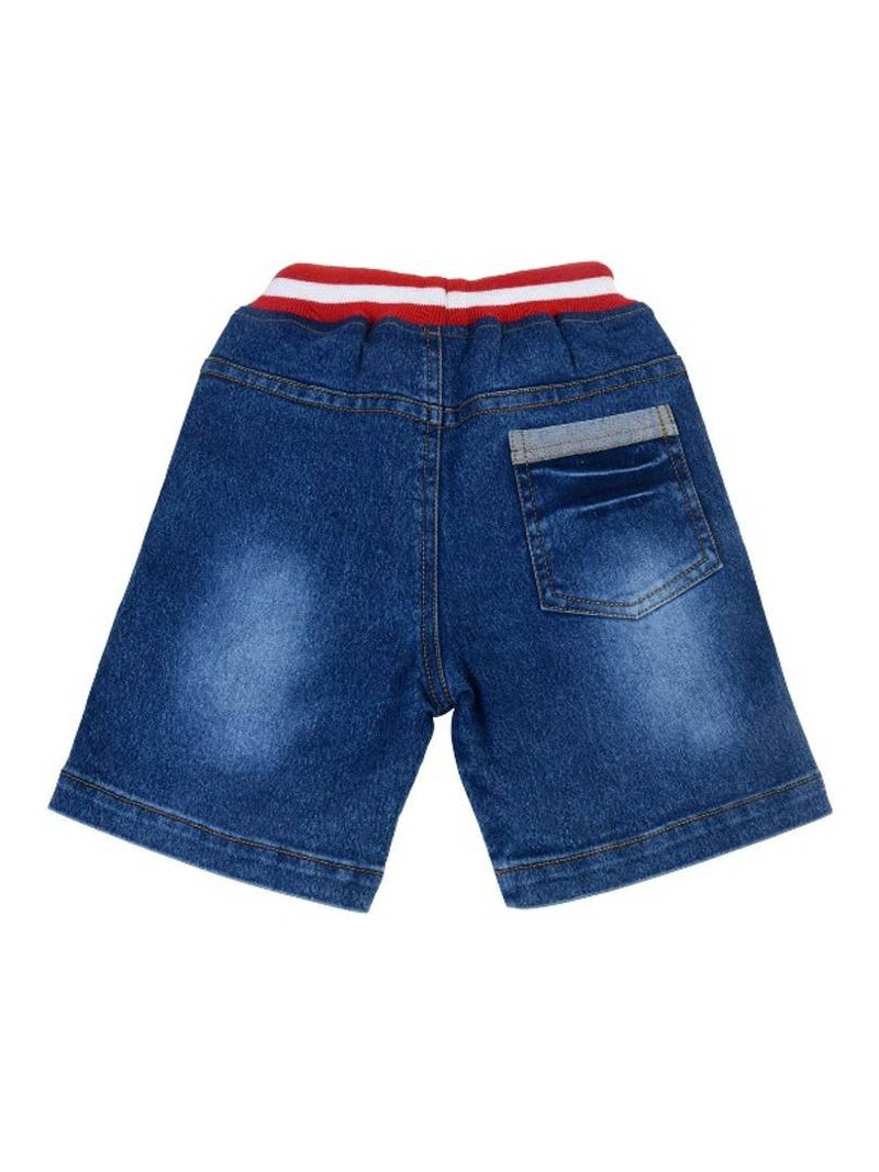 Elite Blue Denim Shorts For Kids