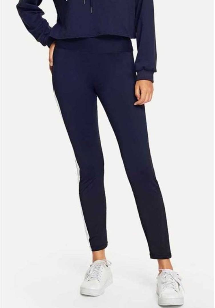Women Navy Blue tight pant