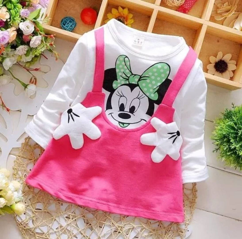 Stylish Cotton Printed Top With Bottom For Girls Party Wear