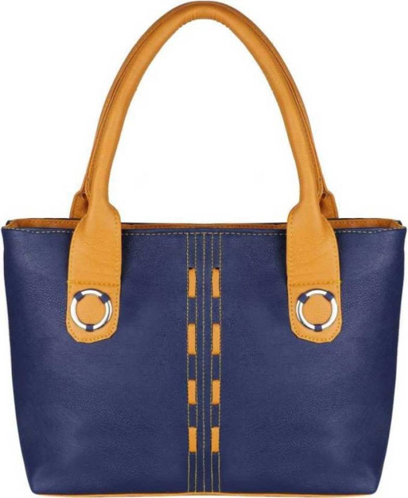 TW-91 Women Hand Bag Blue/Golden