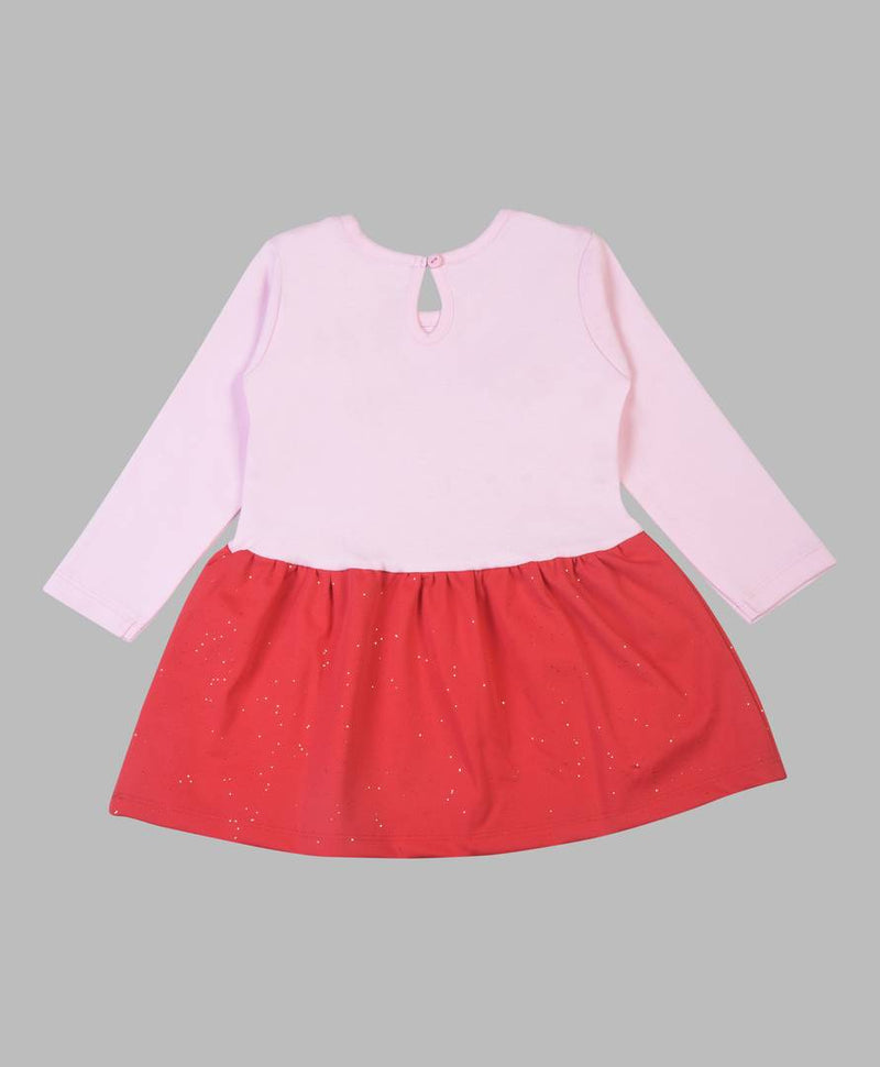 Cotton Multicoloured Top With Bottom For Girl's