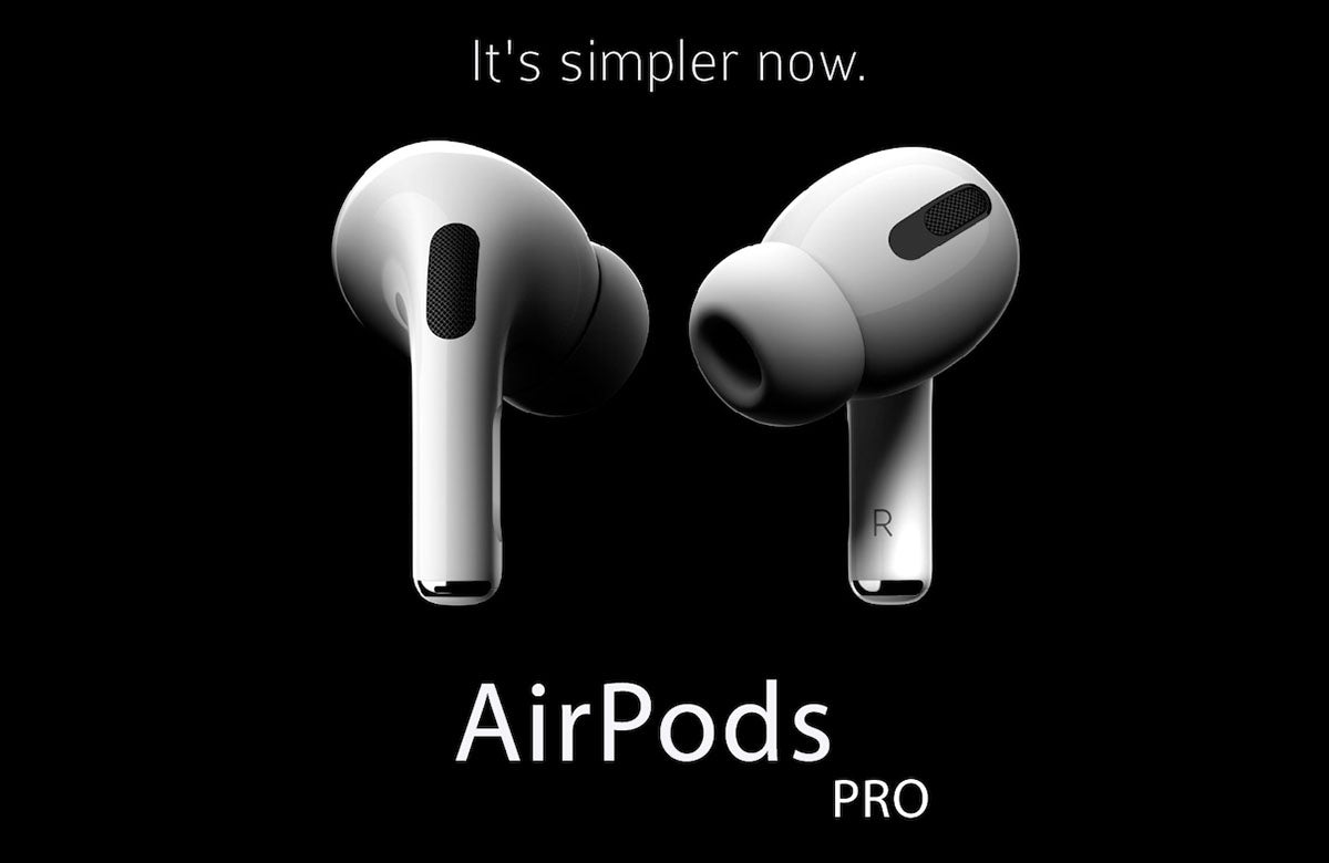 AIRPODS Pro with Wireless Charging Case & Active Noise Cancellation ,Charging Cable Compatible with Apple iOS / Android devices