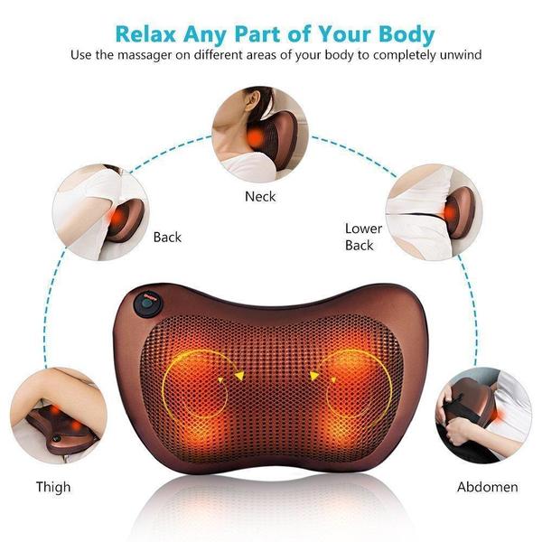 Electric Infrared Thermal Magnetic Pillow Massager