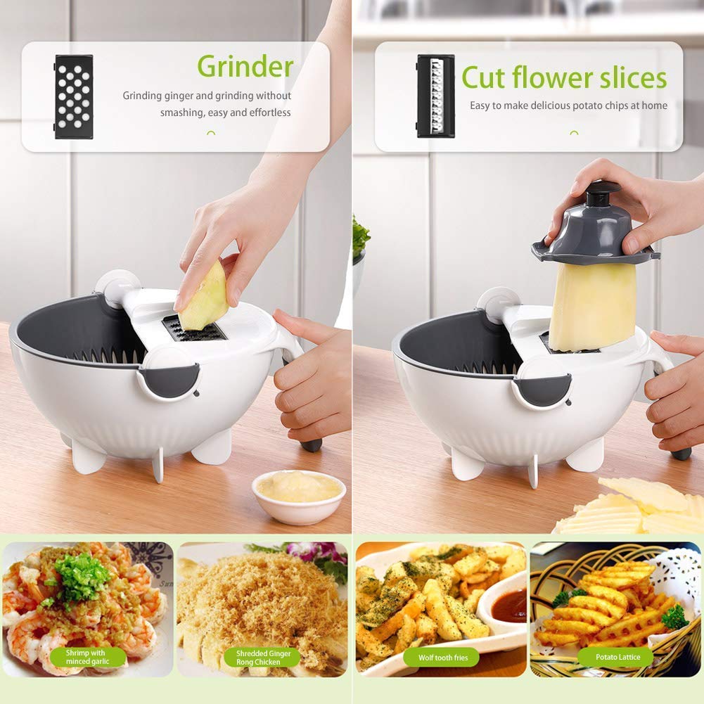 9-IN-1 SMART CHOPPING & STRAINER ⭐⭐⭐⭐⭐