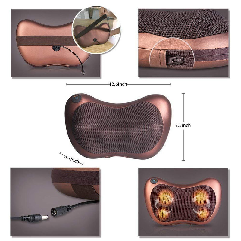 Electric Infrared Thermal Magnetic Pillow Massager