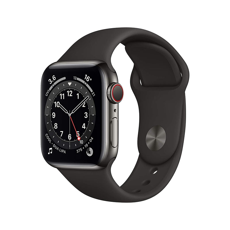 Latest Smart Watch Series 6 | Infinite Display | Logo Watch | Very High Quality BLACK | Compatible with Apple iPhone & Android devices
