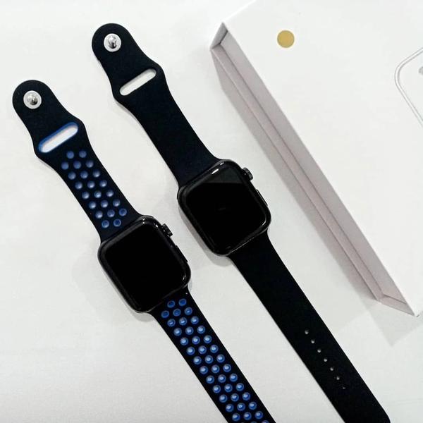 Smart Watch Series 5 | Logo Smart Watch | Dual Strap | T55 | Compatible with Apple iPhone & Android devices