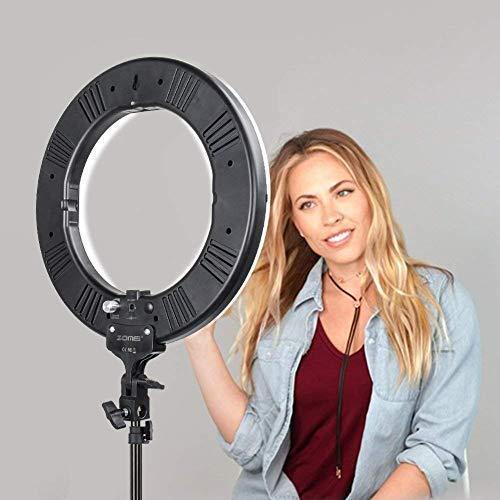 LED Selfie Ring Light 18-Inch With Stand and Remote for Video Recording