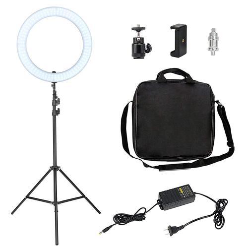 LED Selfie Ring Light 18-Inch With Stand and Remote for Video Recording