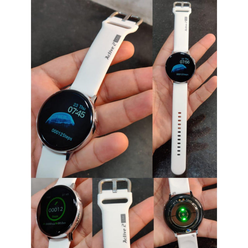 Galaxy Watch Active 2 (Bluetooth, 44 mm) -  Aluminum Dial, Silicon Straps